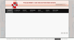 Desktop Screenshot of bonifatiusroute.de